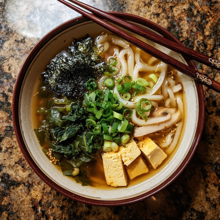 How to Make Udon Noodle Soup Recipe