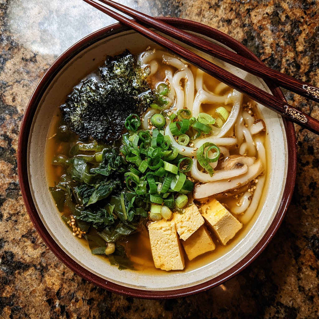 How to Make Udon Noodle Soup Recipe