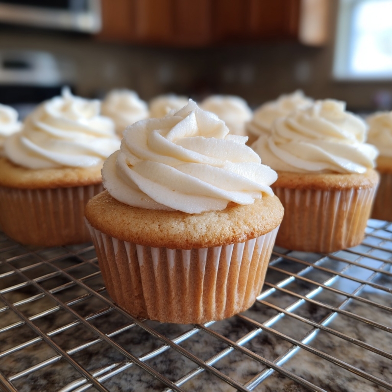 Classic Vanilla Cupcakes Made Easy