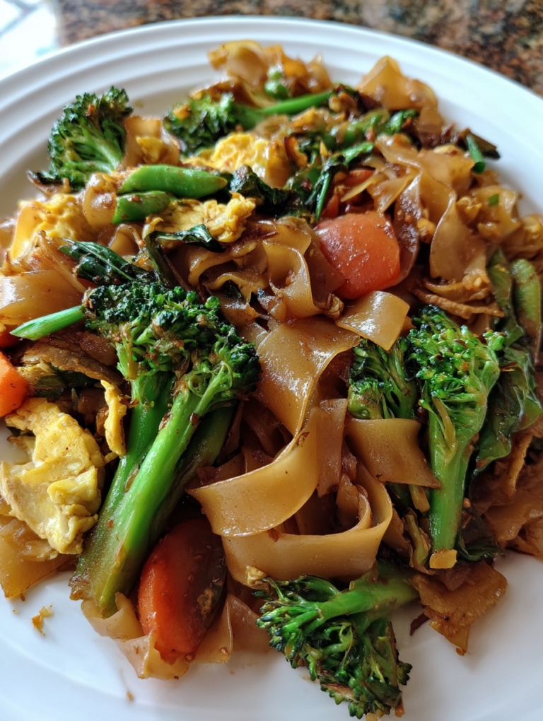 How to Make Vegetable Pad See Ew