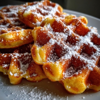 Golden Waffles Recipe – Simple, Sweet, and Satisfying