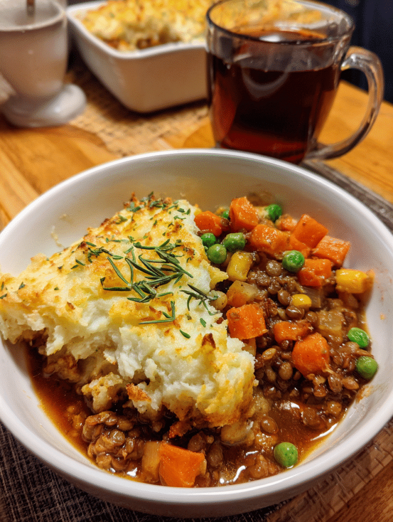 Vegan Lentil Shepherd’s Pie