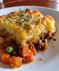 Vegan Lentil Shepherd’s Pie