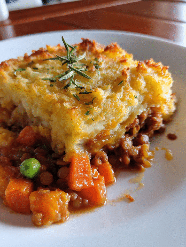 Vegan Lentil Shepherd’s Pie