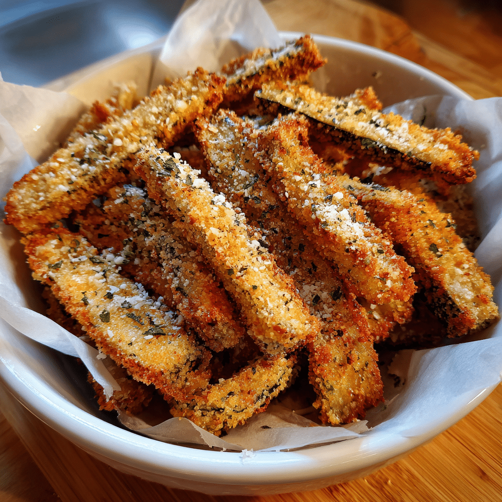 Baked Eggplant Fries: Crispy, Guilt-Free Healthy Snack!