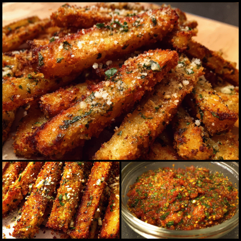 Baked Eggplant Fries: Crispy, Guilt-Free Healthy Snack!