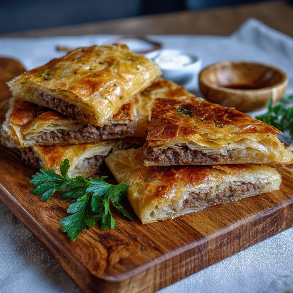 Albanian Byrek Recipe: Flaky Eastern European Delight