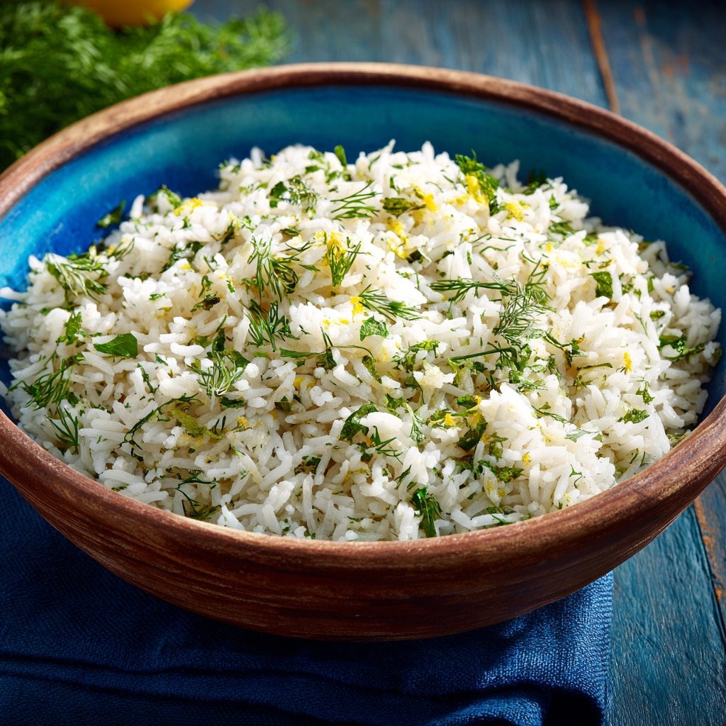 Greek Fresh Herb Rice Pilaf