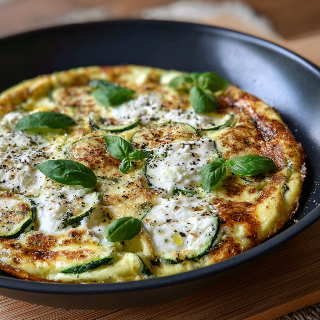 Zucchini Ricotta Frittata