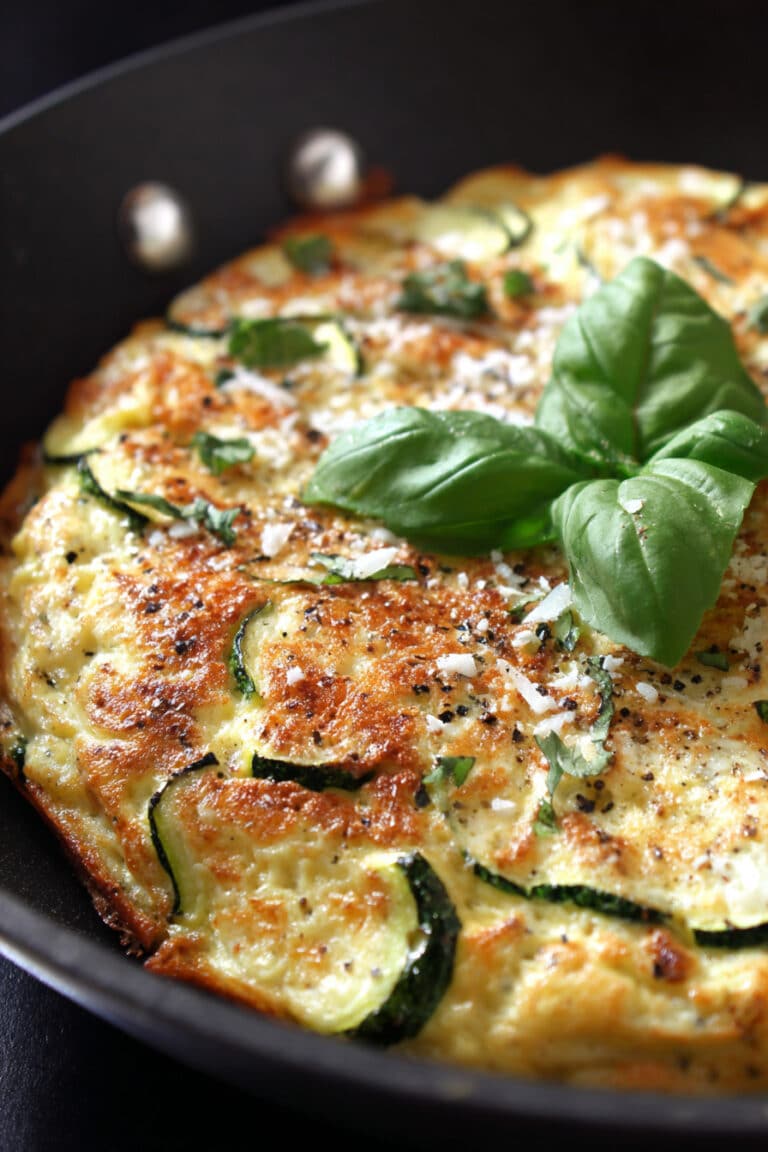 Italian Zucchini Ricotta Frittata