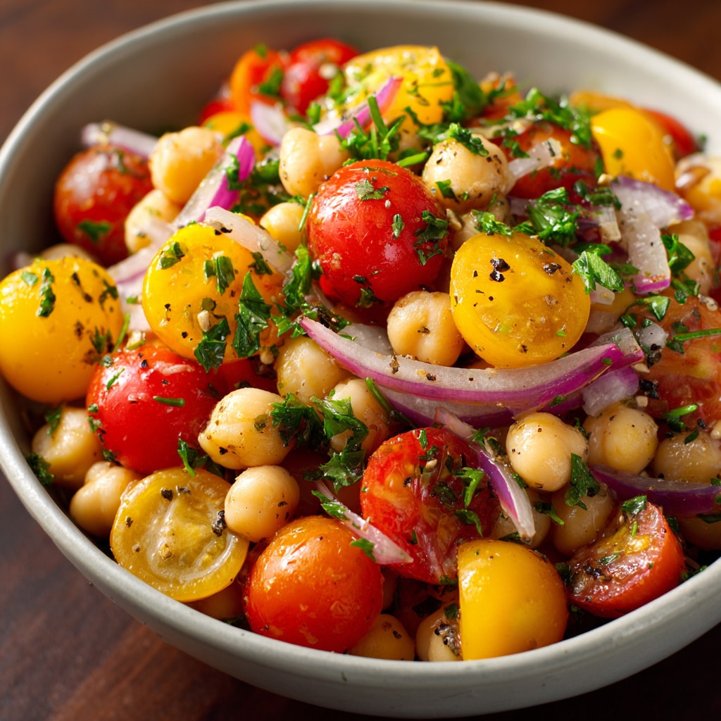 Chickpea and Tomato Salad