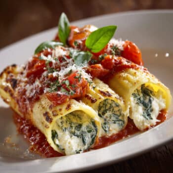 Italian Spinach Ricotta Cannelloni: Cheesy Perfection Awaits