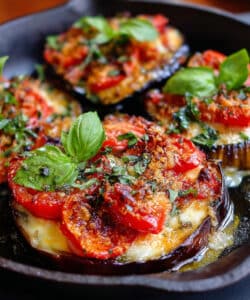 Greek Baked Eggplant with Tomato