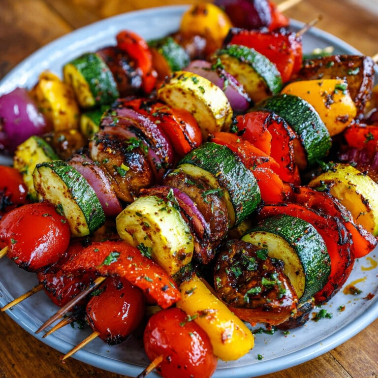 Spanish Grilled Vegetable Skewers