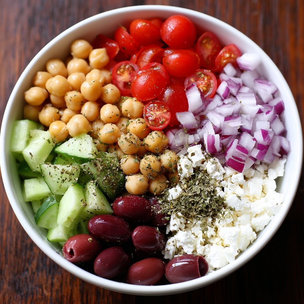 Greek Chickpea Salad