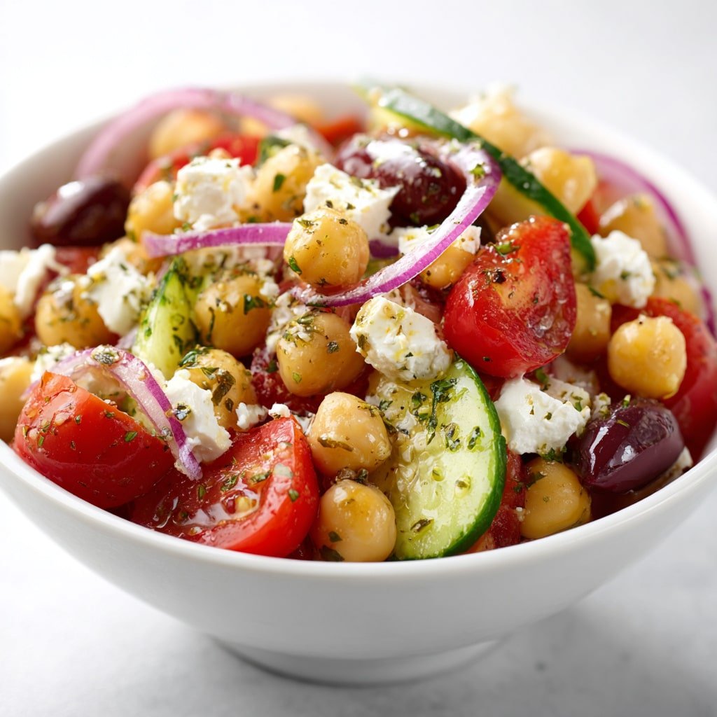 Greek Chickpea Salad