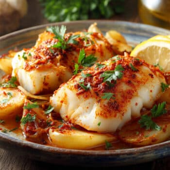 Spanish Baked Cod