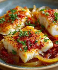 Spanish Baked Cod
