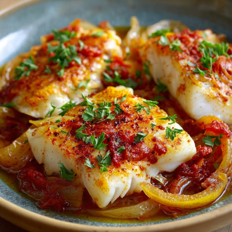 Spanish Baked Cod