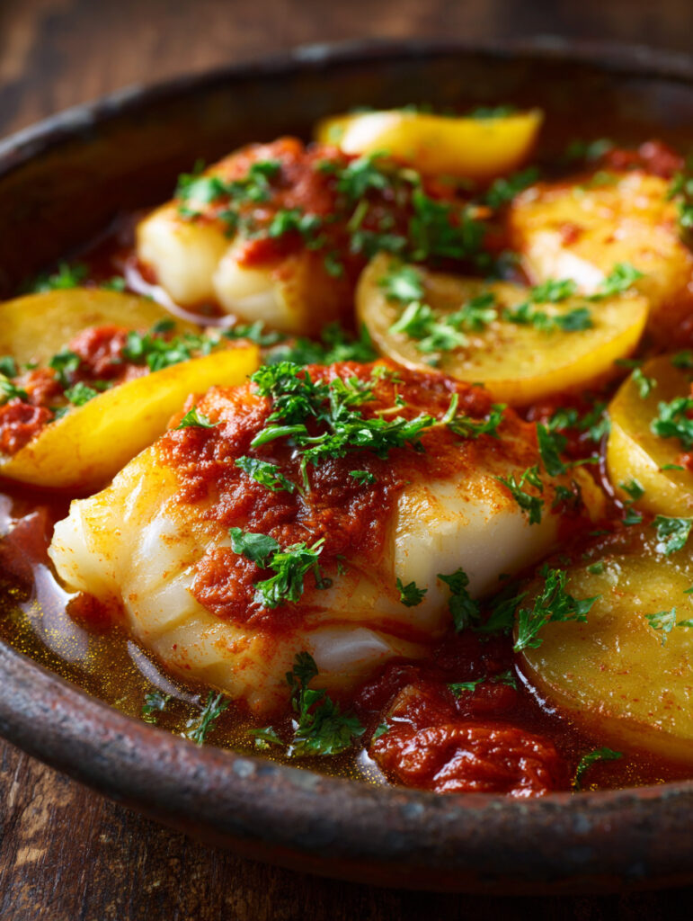 Spanish Baked Cod