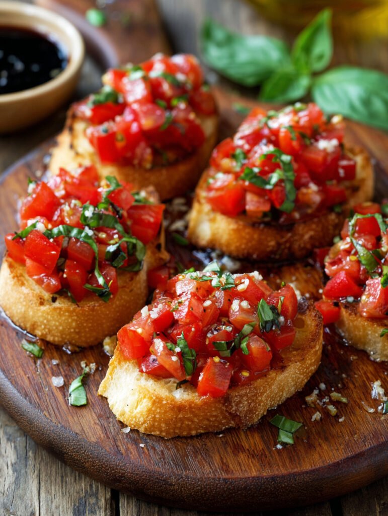 Tomato Basil Bruschetta