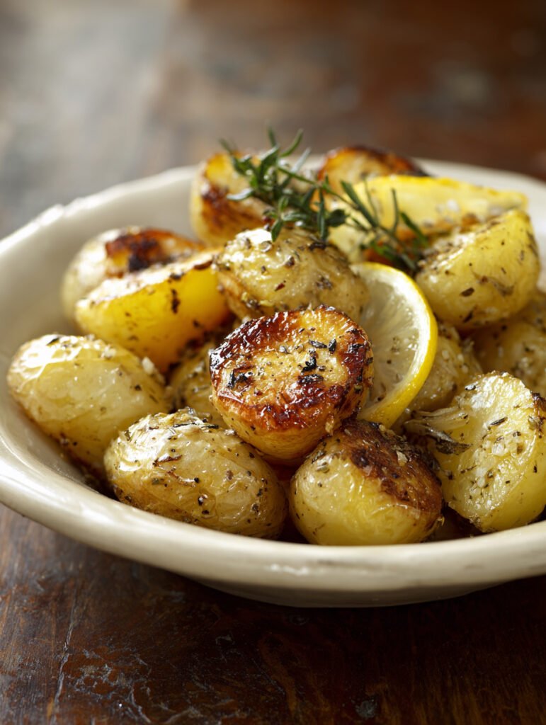 Delicious Variations of Greek Roast Potatoes with Lemon