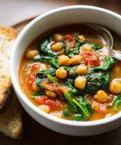 Chickpea Spinach Stew