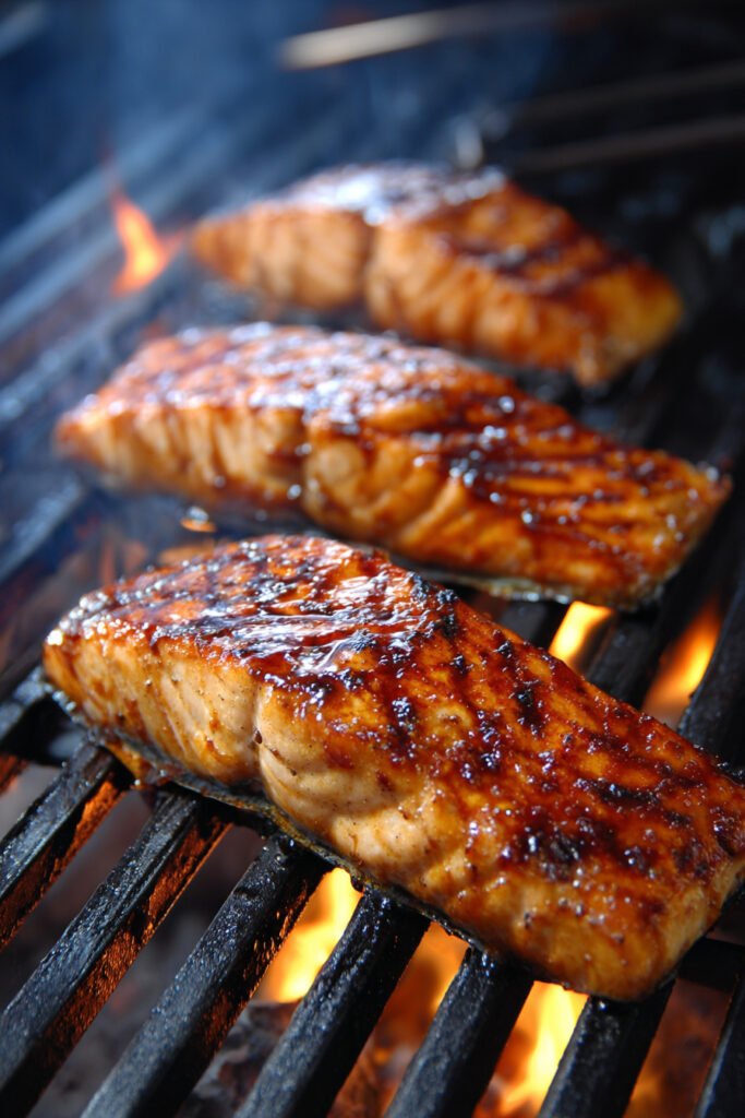 BBQ Grilled Salmon