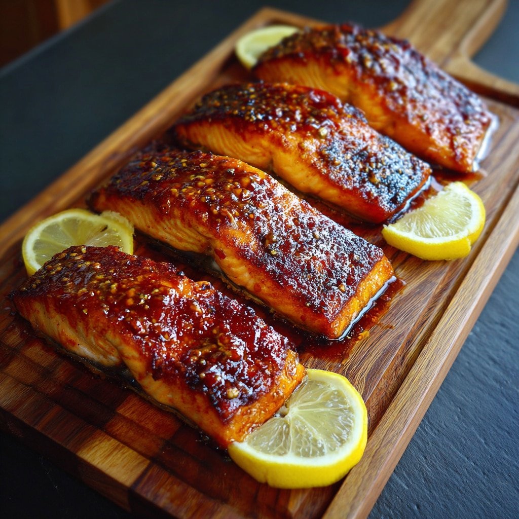 Honey BBQ Grilled Salmon