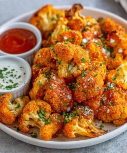Buffalo Cauliflower Bites