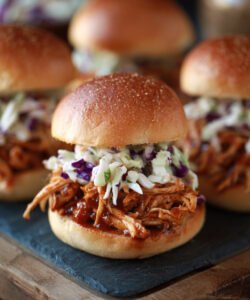 BBQ Pulled Chicken Sliders