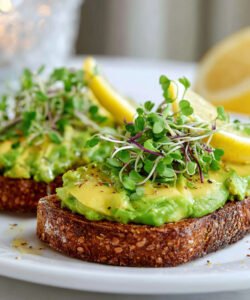 California Avocado Breakfast Toast