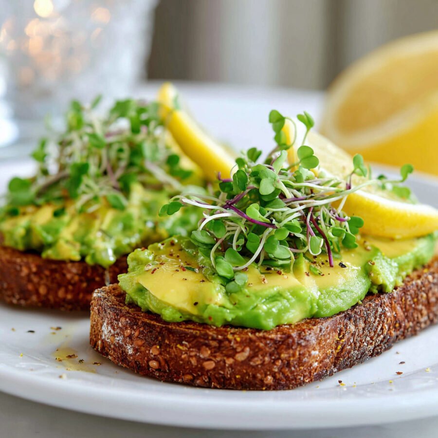 California Avocado Breakfast Toast