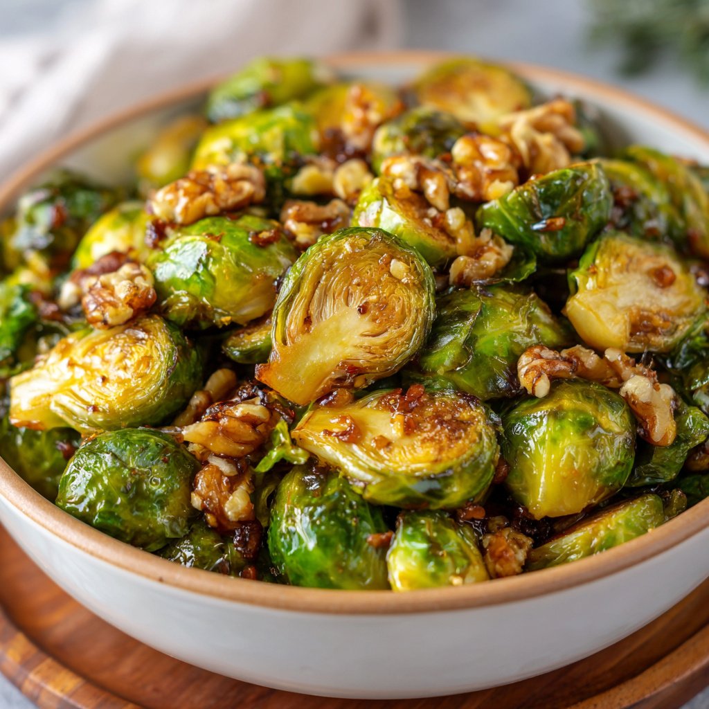 Maple Glazed Brussels Sprouts: A Sweet Holiday Treat!