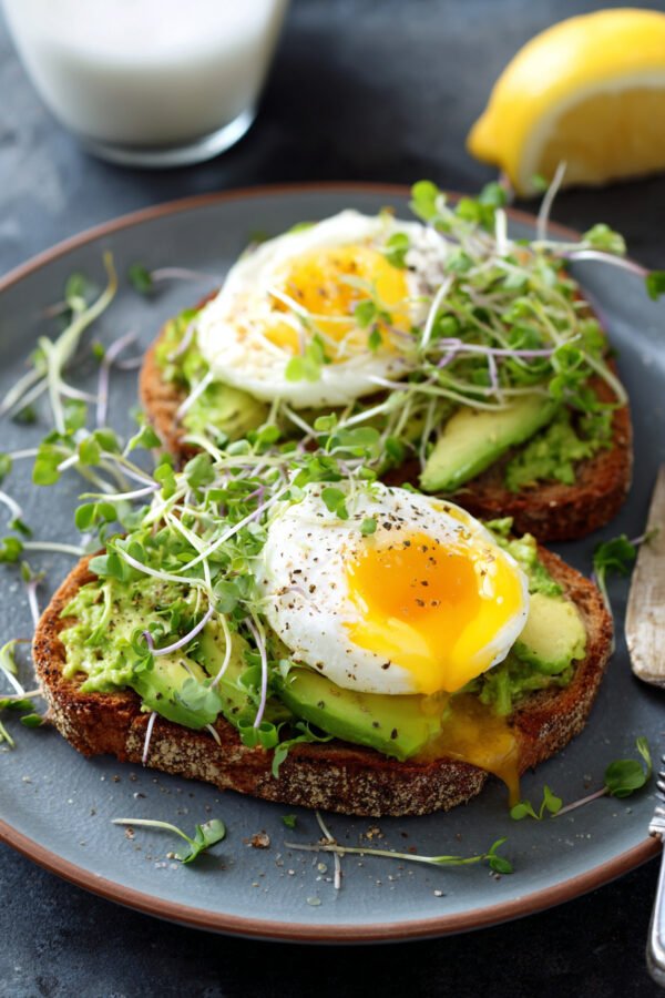 California Avocado Breakfast Toast