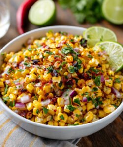 Spanish Grilled Corn Salad