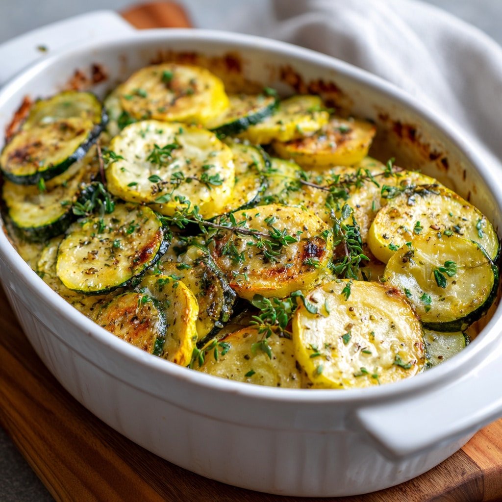 French Baked Zucchini