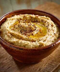 Roasted Garlic Eggplant Dip