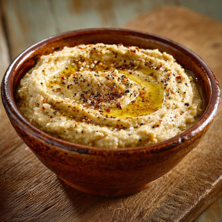 Roasted Garlic Eggplant Dip
