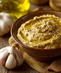 Delicious Variations of Spanish Roasted Garlic Eggplant Dip