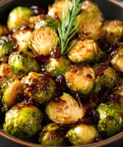 Glazed Brussels Sprouts