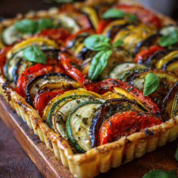 Roasted Ratatouille Tart