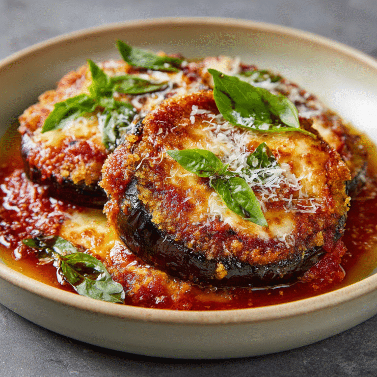 Eggplant Parmigiana