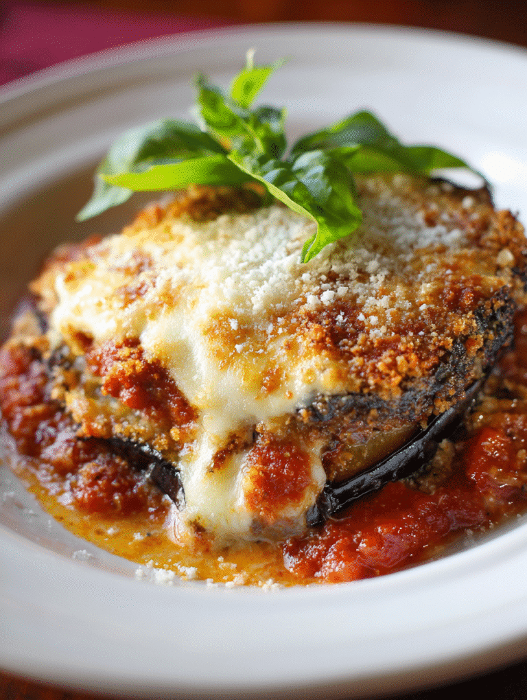Eggplant Parmigiana