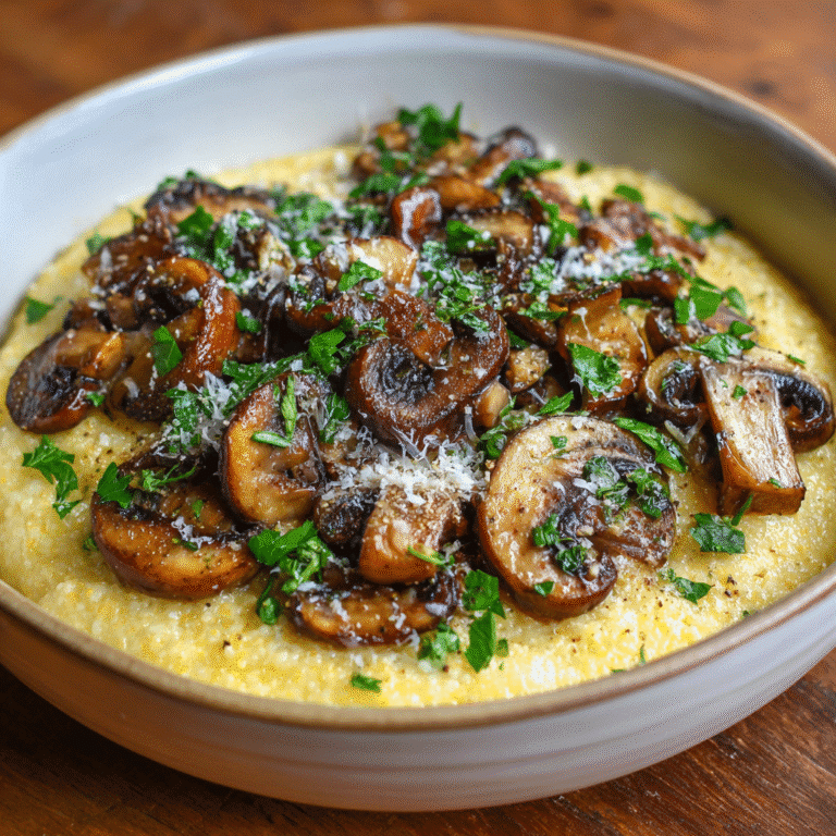 Polenta with Mushrooms