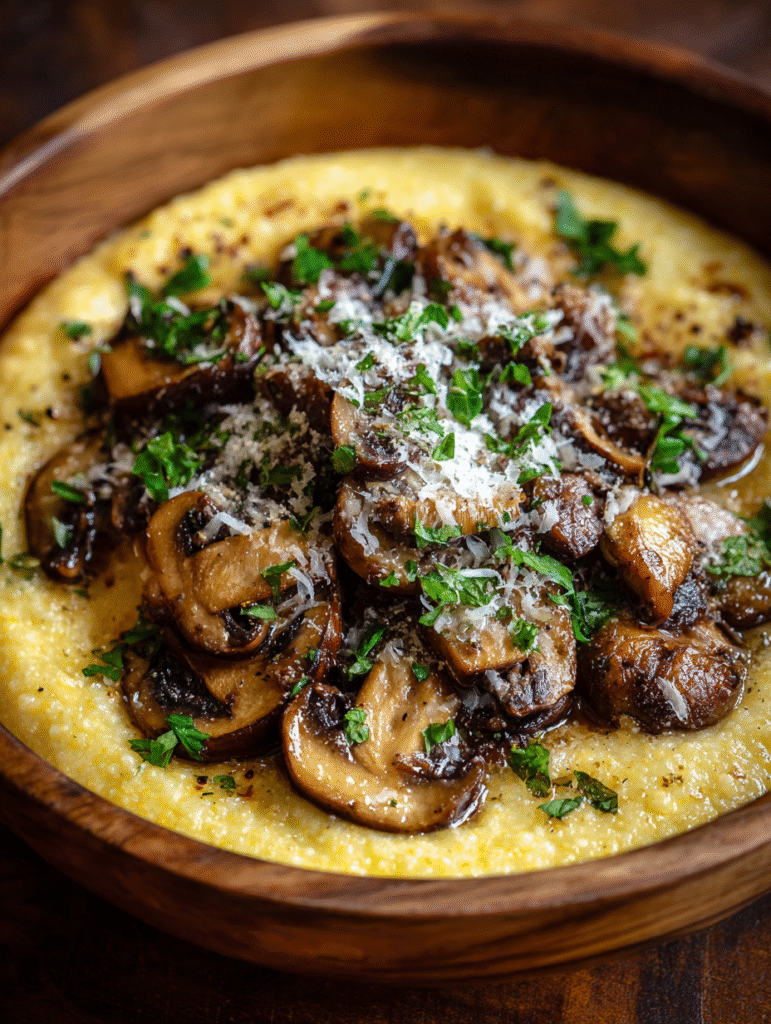 Polenta with Mushrooms