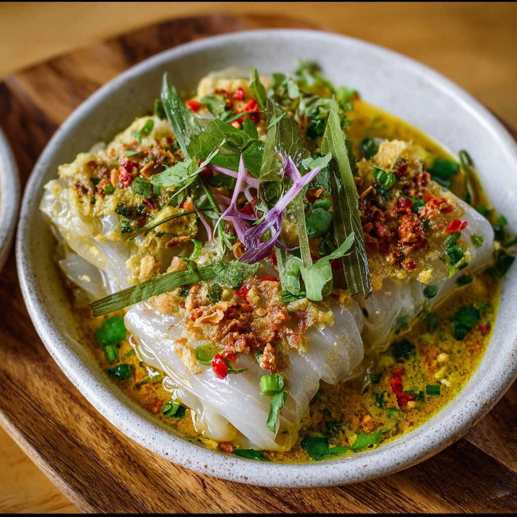 How to Make Cambodian Num Banh Chok Recipe