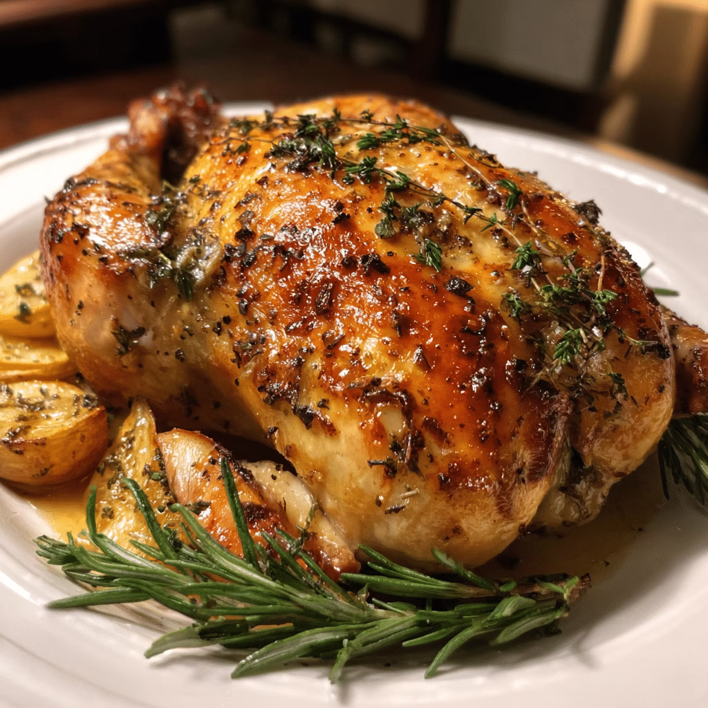 French Herb Roasted Chicken