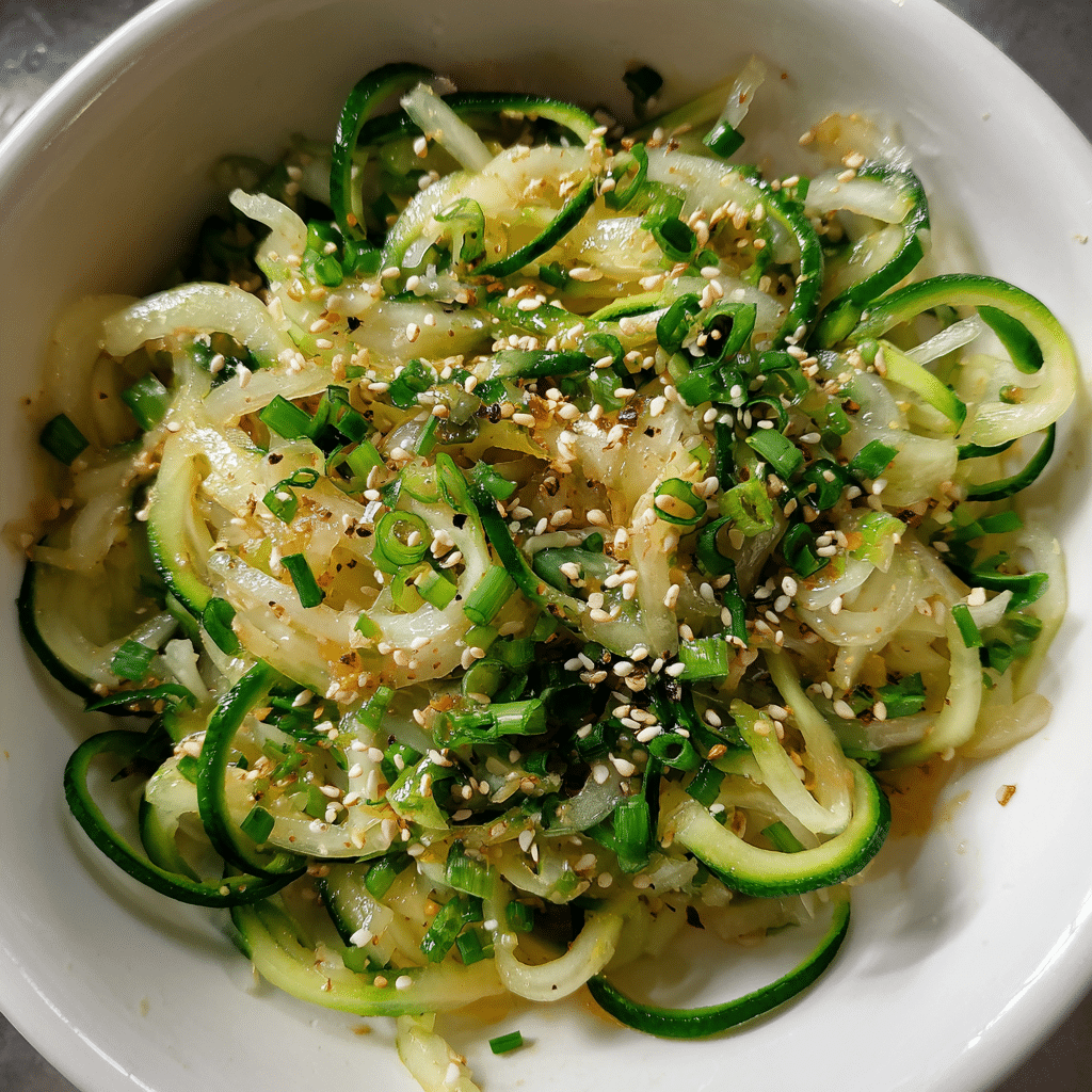Asian Cucumber Noodle Salad