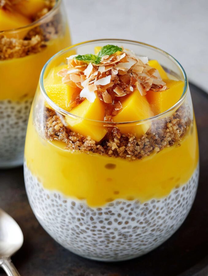 Mango Chia Pudding Parfait: Deliciously Healthy Delight